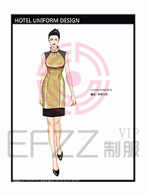 酒店中餐領(lǐng)班制服設計圖091