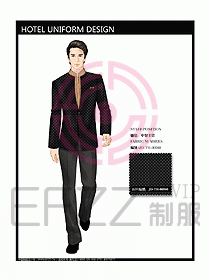 酒店中餐領班制服設計圖098