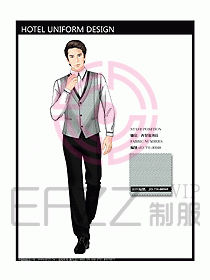 酒店西餐服務(wù)生制服設(shè)計(jì)圖765