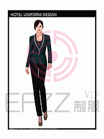 女時尚秋冬職業(yè)裝設計圖634