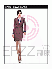 女時尚秋冬職業(yè)裝設計圖635