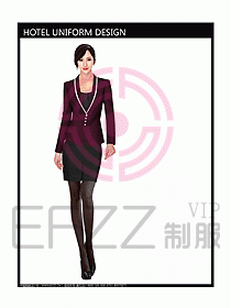 女時尚秋冬職業裝設計圖636