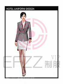 女時尚秋冬職業裝設計圖645