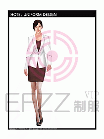 女時尚秋冬職業裝設計圖641