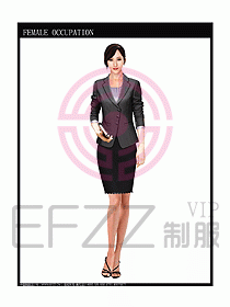 女時尚秋冬職業(yè)裝設(shè)計圖653