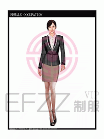 女時尚秋冬職業裝設計圖662
