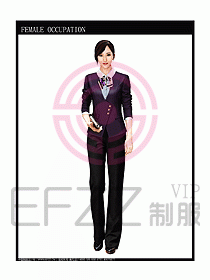 女時尚秋冬職業裝設計圖664