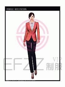 女時尚秋冬職業(yè)裝設計圖674