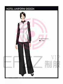 酒店客房服務(wù)員制服設(shè)計(jì)334