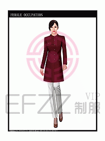 女職業(yè)裝大衣設(shè)計(jì)圖063