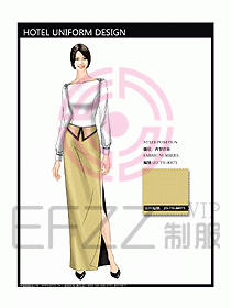 西餐咨客制服設(shè)計(jì)圖321