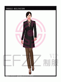 女職業(yè)裝大衣設計圖071