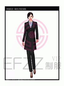 女職業(yè)裝大衣設(shè)計(jì)圖081