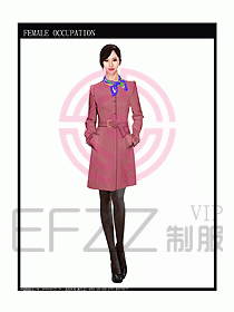 女職業裝OL大衣設計圖114