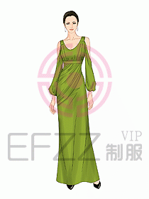 KTV夜總會咨客禮儀服裝180