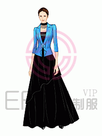 KTV夜總會(huì)咨客禮儀服裝177