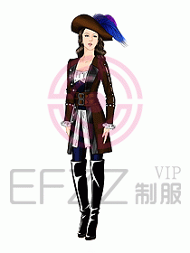 KTV夜總會咨客禮儀服裝185