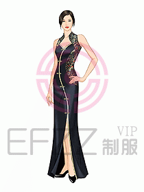 KTV夜總會(huì)咨客禮儀服裝195