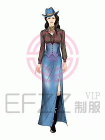 KTV夜總會咨客禮儀服裝197