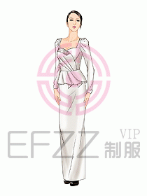 KTV夜總會(huì)咨客禮儀服裝201