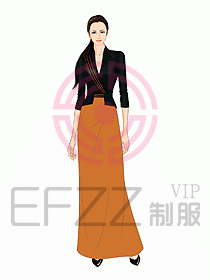 KTV夜總會(huì)咨客禮儀服裝215