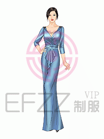 KTV夜總會(huì)咨客禮儀服裝218