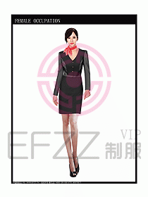 商城營業(yè)員服裝設(shè)計(jì)圖968