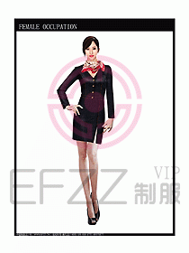 商城營業員服裝設計圖970