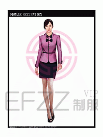 商城營業員服裝設計圖974