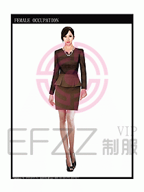 商城營業員服裝設計圖991