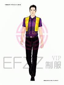 KTV男女服務(wù)員制服設(shè)計(jì)圖236