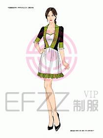 KTV男女服務員制服設計圖251
