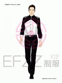 KTV男女服務(wù)員制服設(shè)計圖256