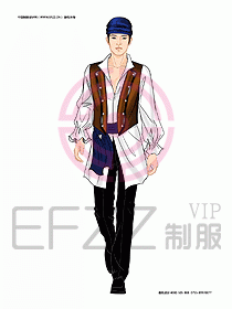 KTV男女服務員制服設計圖262