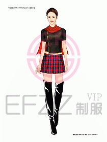 KTV男女服務員制服設計圖273