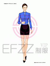 KTV男女服務(wù)員制服設(shè)計(jì)圖299