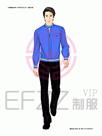 KTV男女服務員制服設計圖300