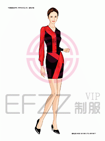 KTV男女服務員制服設計圖303