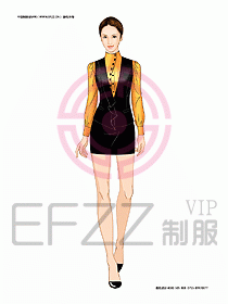 KTV男女服務(wù)員制服設(shè)計圖307