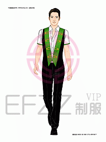 KTV男女服務員制服設計圖314