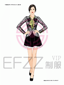 KTV男女服務(wù)員制服設(shè)計(jì)圖321