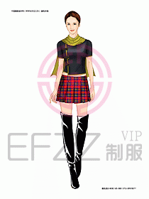 KTV男女服務員制服設計圖335