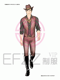 KTV男女服務員制服設計圖348