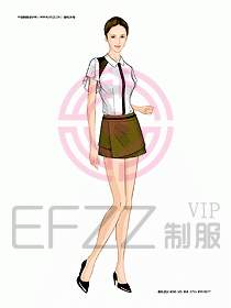 KTV男女服務員制服設計圖367