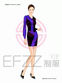 KTV男女服務員制服設計圖365