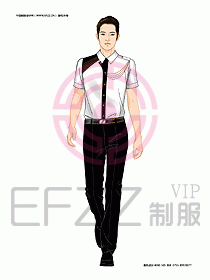 KTV男女服務員制服設計圖368