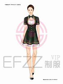 KTV男女服務員制服設計圖377