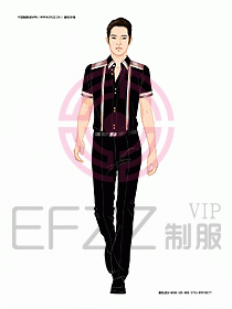 KTV男女服務(wù)員制服設(shè)計(jì)圖374
