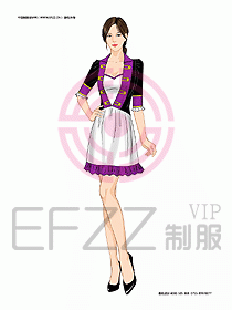 KTV男女服務(wù)員制服設(shè)計(jì)圖375