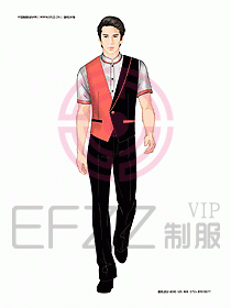 KTV男女服務(wù)員制服設(shè)計(jì)圖382